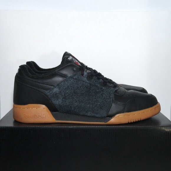 Reebok x Nepenthes Workout Plus FW8461 Hairy Suede Gum Sole Mens US 11.5 - Picture 7 of 10